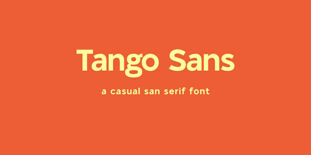 200+ Great Free Fonts for Designers 158 Tango Sans