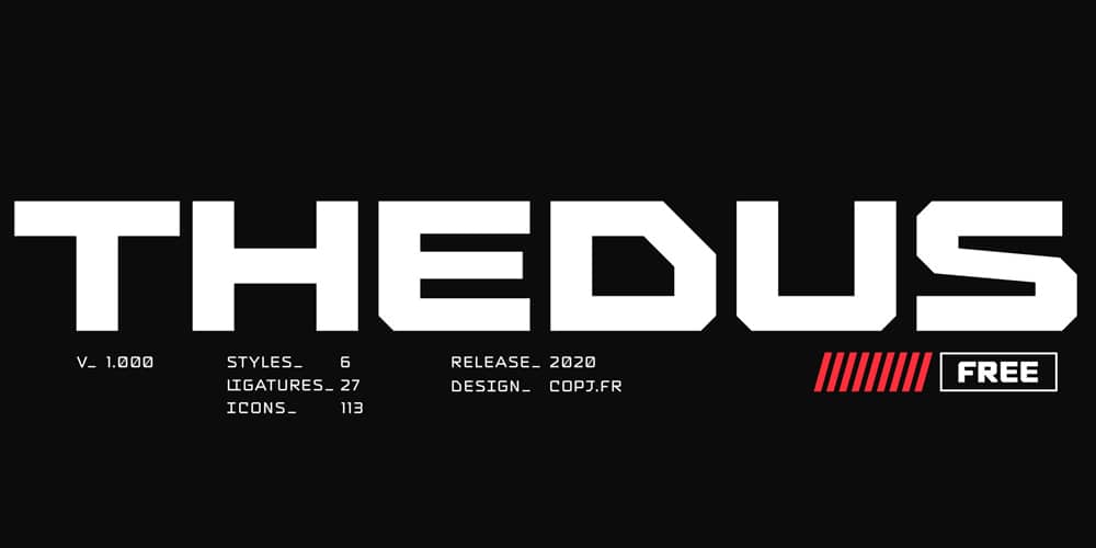 Thedus Font