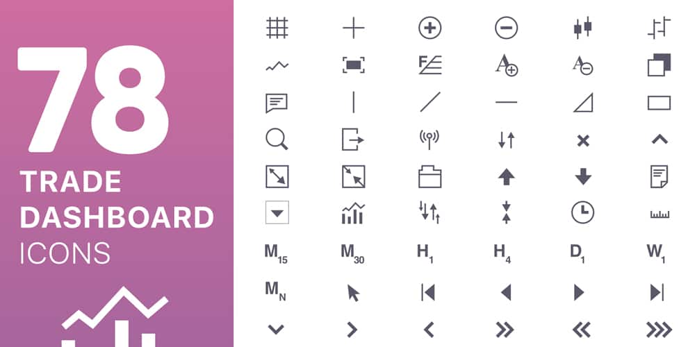 Best Free Icon Sets 2024 430 Trade and Dashboard Icons