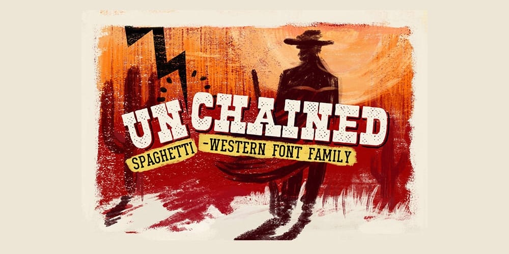 200+ Great Free Fonts for Designers 619 Unchained Font