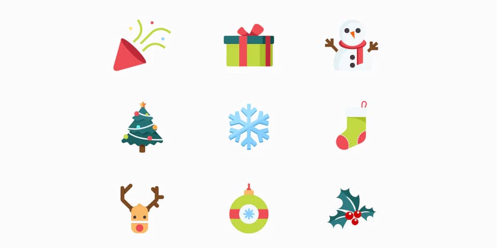 Best Free Icon Sets 2024 229 Vector Christmas Icons