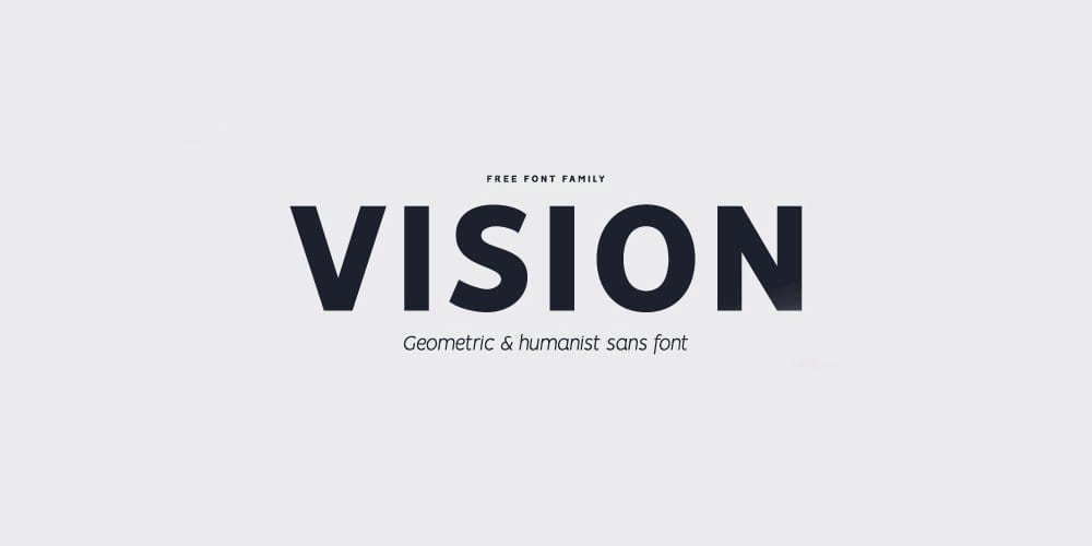 200+ Great Free Fonts for Designers 283 Vision