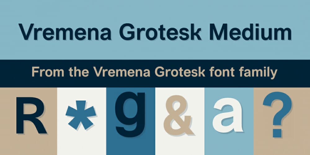 200+ Great Free Fonts for Designers 228 Vremena GrotesK