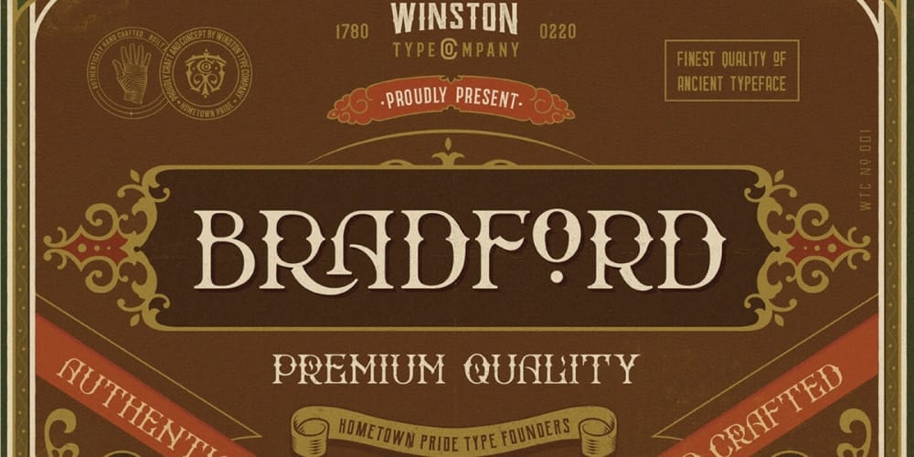 WT Bradford Font