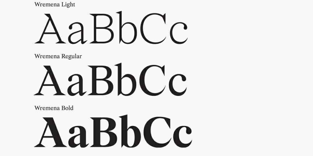 200+ Great Free Fonts for Designers 83 Wremena
