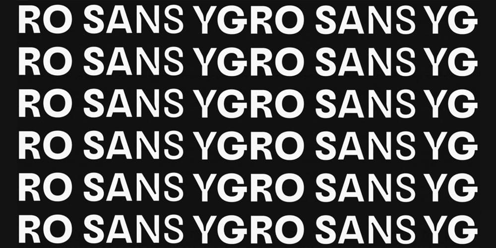 200+ Great Free Fonts for Designers 165 Ygro Sans