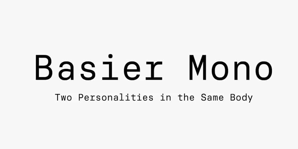200+ Great Free Fonts for Designers 638 basier mono