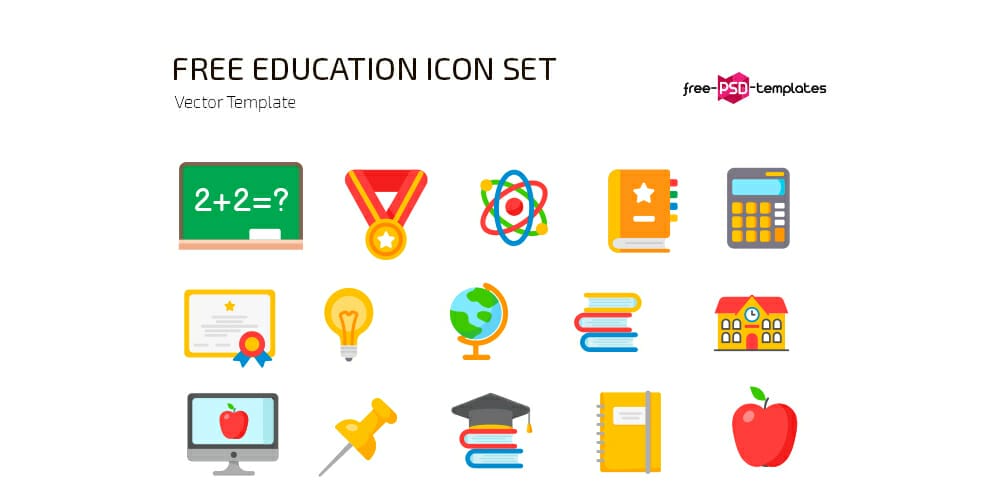 Best Free Icon Sets 2024 283 Education Icons