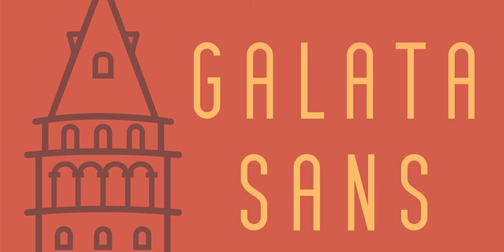 200+ Great Free Fonts for Designers 134 galata sans