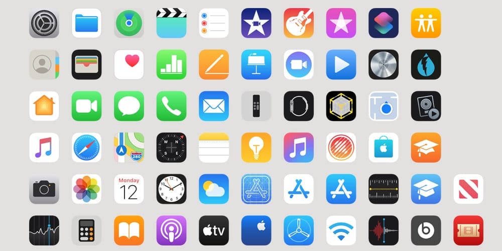 Best Free Icon Sets 2021 5 iOS Apple App Icons