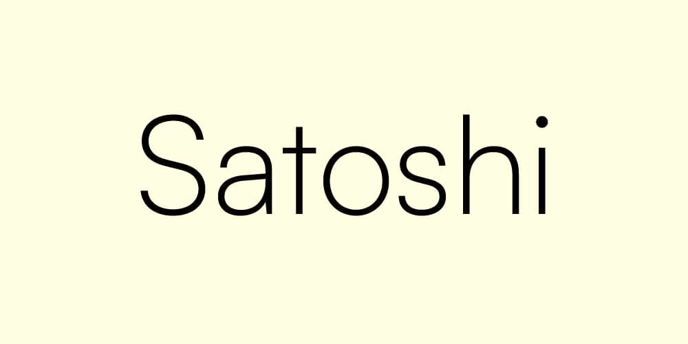 200+ Great Free Fonts for Designers 174 satoshi