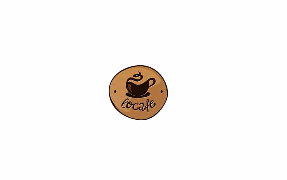 Cafe Logo Vector Template