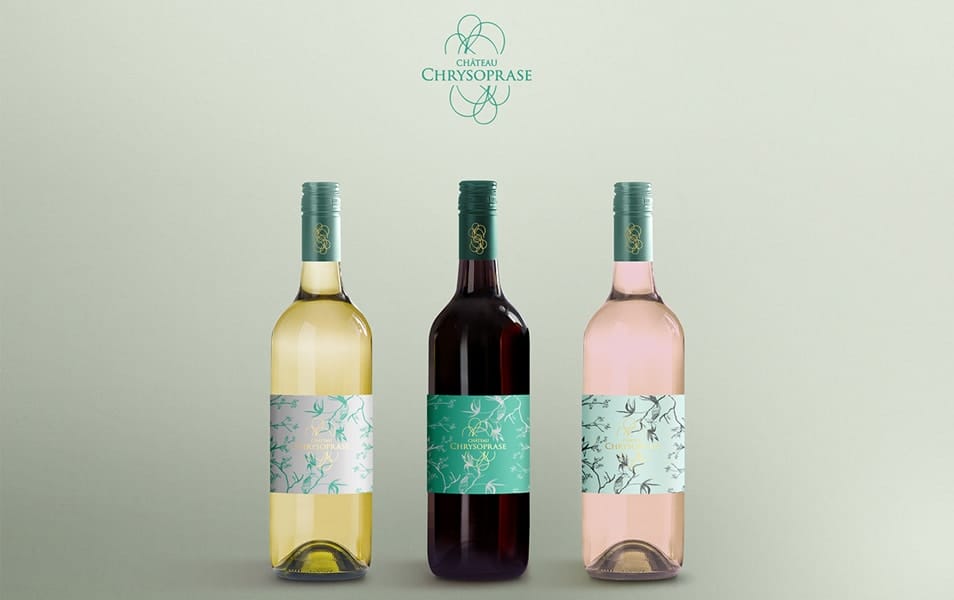 Display Mockup Wine Bottle