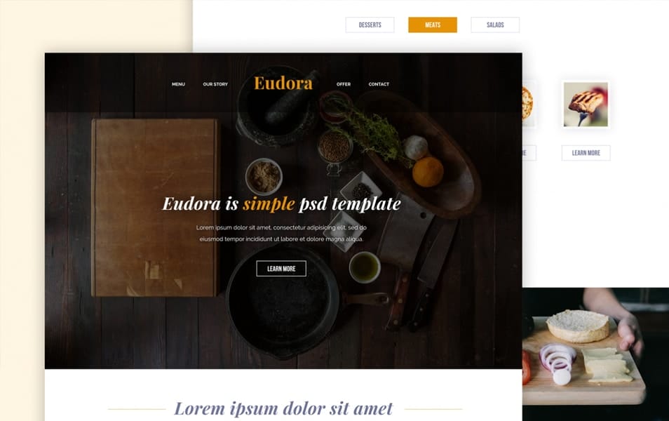 Eudora PSD Template