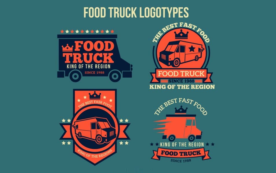 Food Truck Logotypes Design