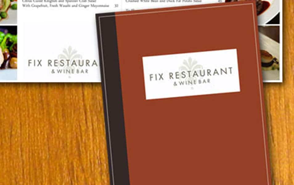 Free Restaurant Menu Template