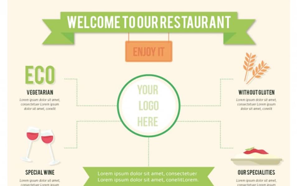 Restaurant Infographic Template