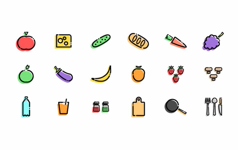 Slapdash Kitchen - Free Iconset