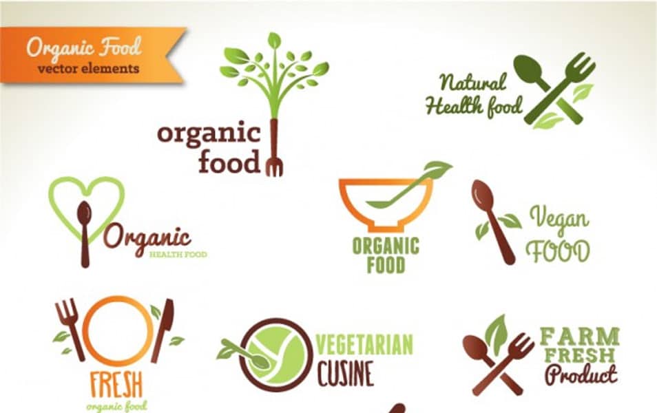 organic food logos