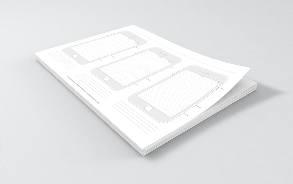 50+ iPhone 7 Mockup Design Templates 92 Free Printable iPhone 7 Templates (iOS 10)