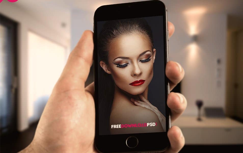 50+ iPhone 7 Mockup Design Templates 18 Free iPhone Mockup PSD