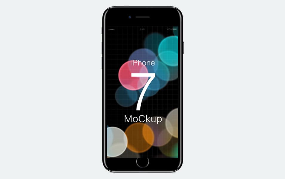50+ iPhone 7 Mockup Design Templates 74 IPhone 7 Free Mockup for Photoshop