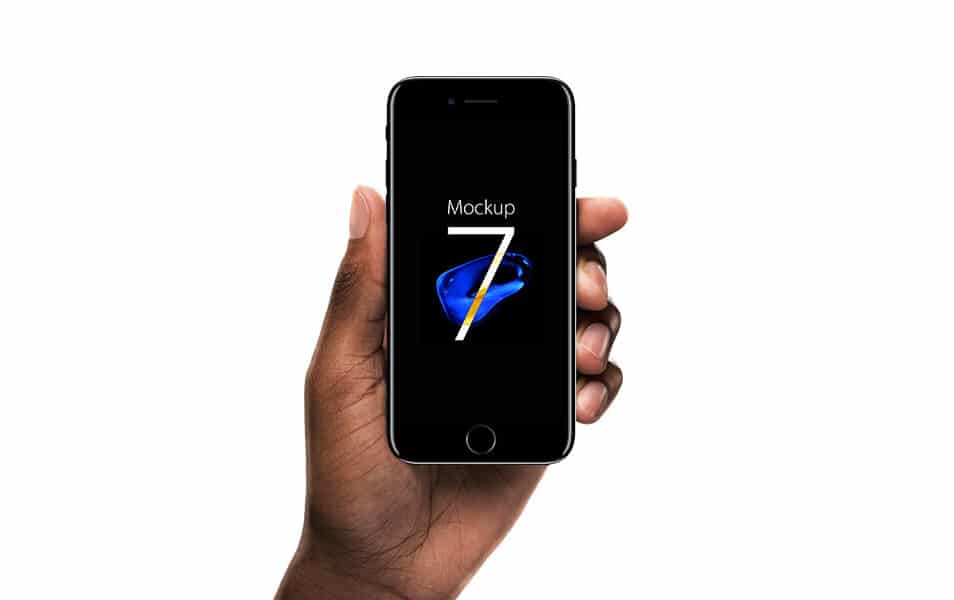 50+ iPhone 7 Mockup Design Templates 61 iPhone 7 Mockup PSD
