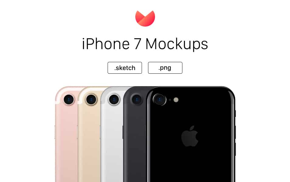 50+ iPhone 7 Mockup Design Templates 65 iPhone 7 Mockups - All Colors