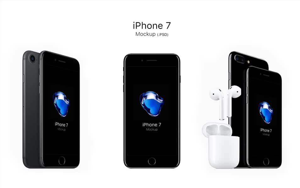 50+ iPhone 7 Mockup Design Templates 59 iPhone 7 Mockups PSD