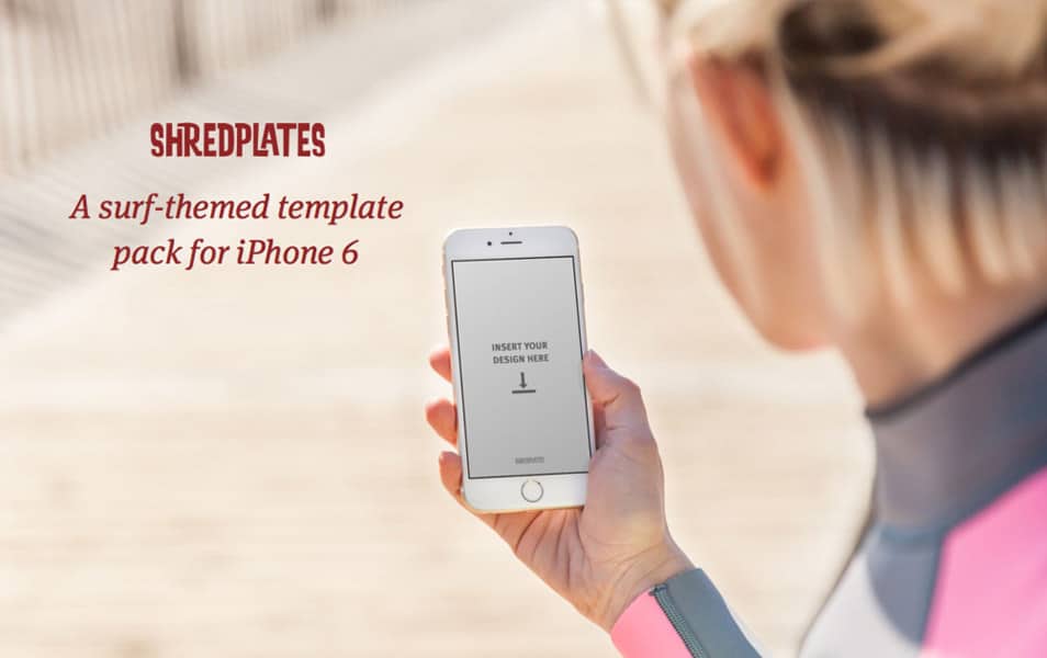 24 Free iPhone 6 Mockup Templates