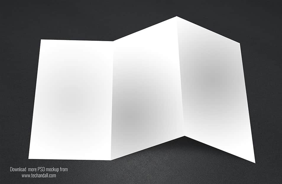 3 TriFold Mockup