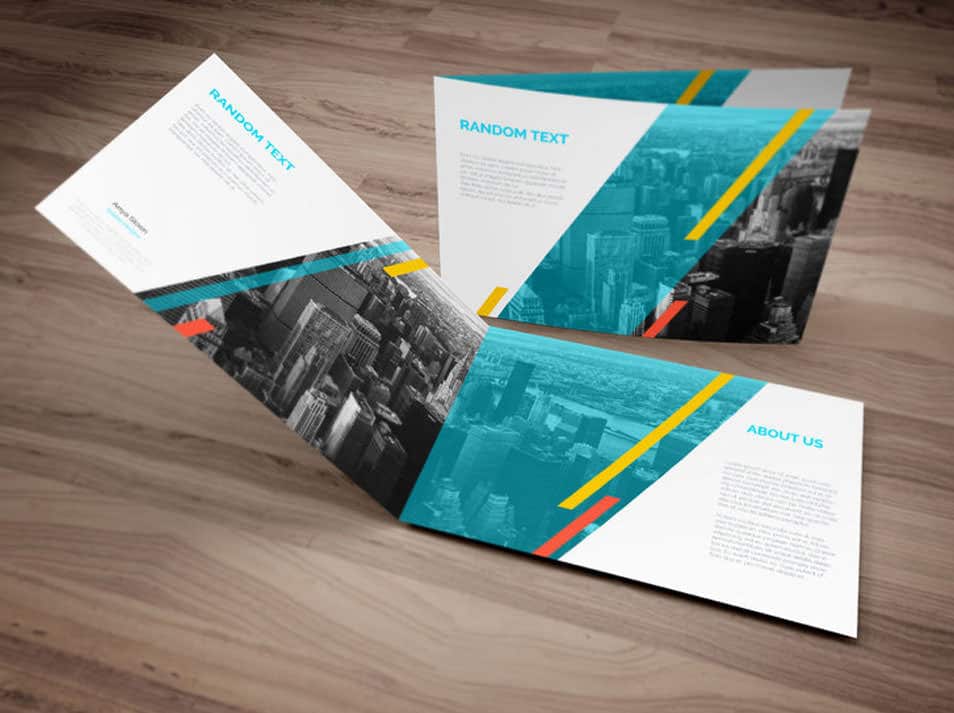 The Ultimate Collection of 2000+ Free Mockup Templates PSD Designs 359 A4 Landscape Brochure Mockup