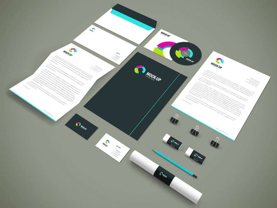 Branding Stationery Mockup