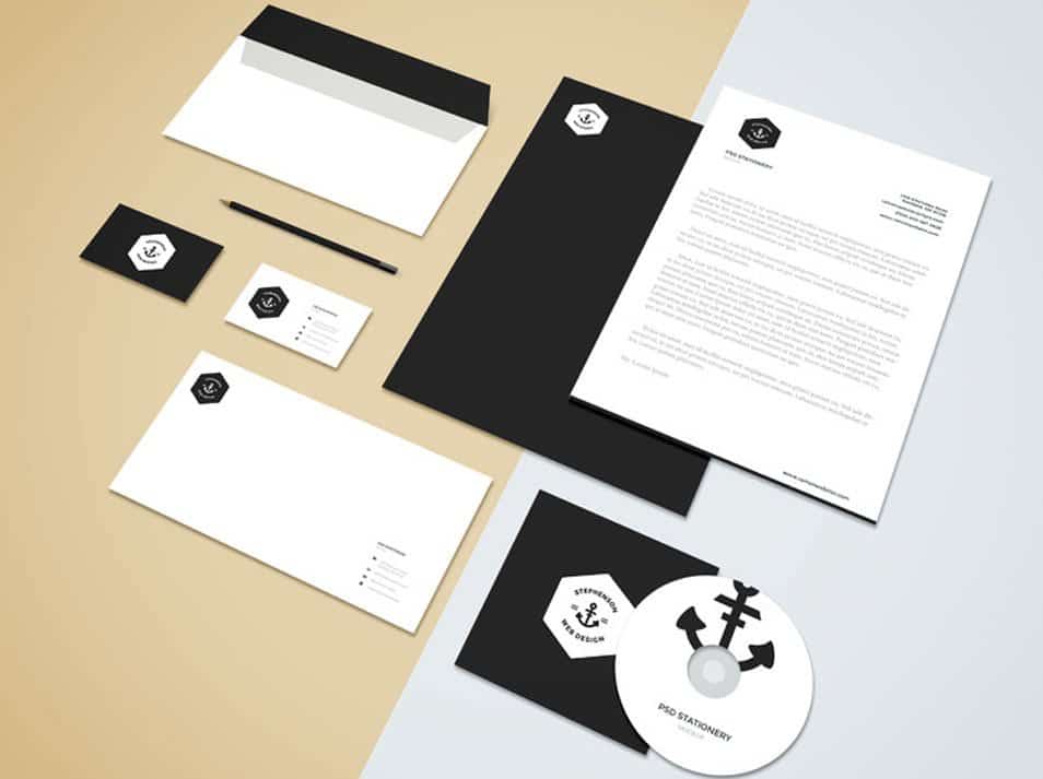 Branding Stationery Mockup