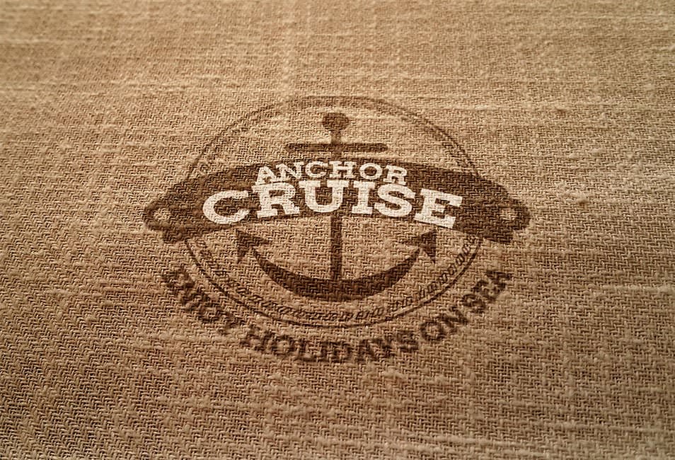 The Ultimate Collection of 2000+ Free Mockup Templates PSD Designs 226 Burlap Logo Mockup PSD