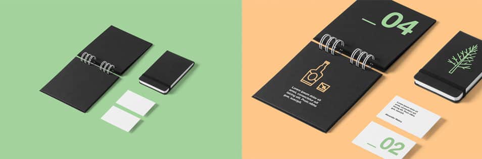 The Ultimate Collection of 2000+ Free Mockup Templates PSD Designs 310 Corporate Stationery PSD MockUp