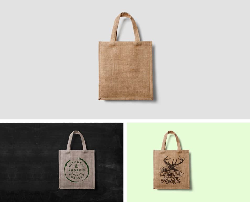 The Ultimate Collection of 2000+ Free Mockup Templates PSD Designs 586 ECO BAG MOCKUP