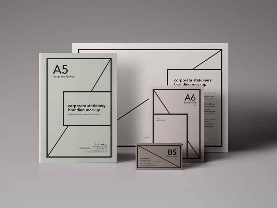 Essential Stationery Branding Mockup