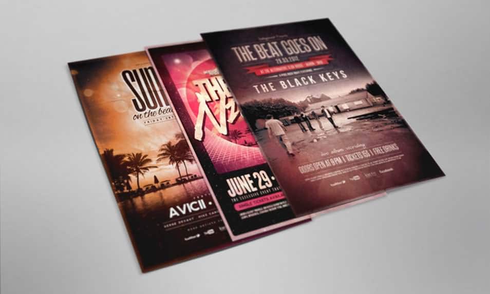 Flyer and Poster Mockup 01