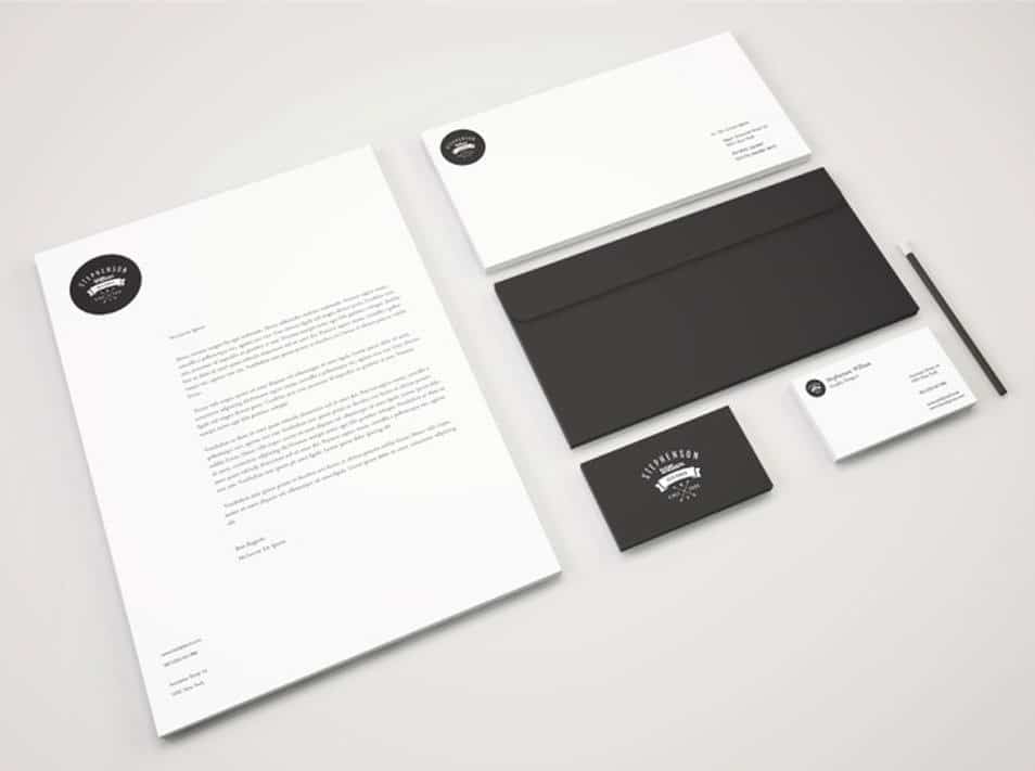 The Ultimate Collection of 2000+ Free Mockup Templates PSD Designs 308 Identity Branding Stationery PSD Mockup