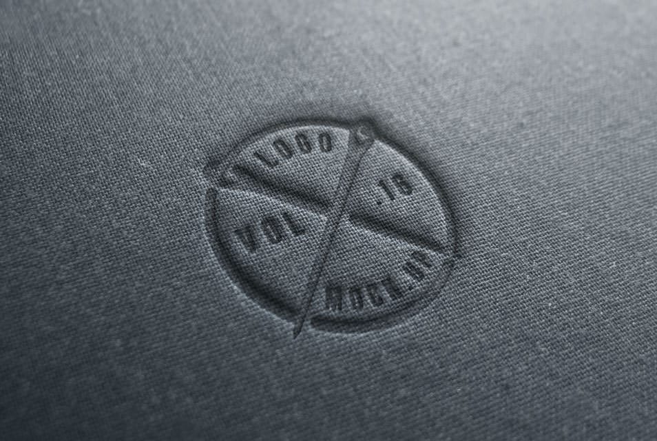 Linen Logo MockUp Template