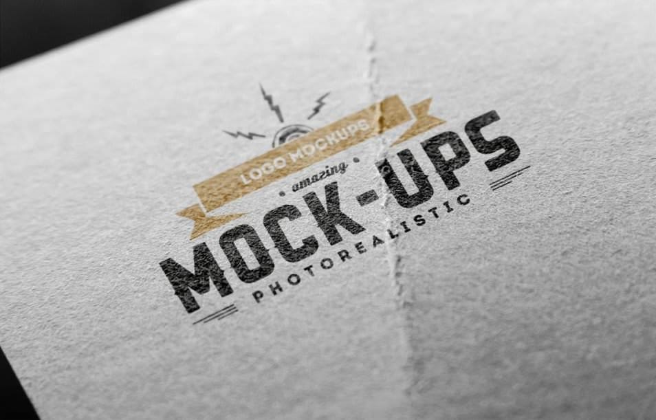 The Ultimate Collection of 2000+ Free Mockup Templates PSD Designs 195 Logo Mock-Up Paper Edition 2