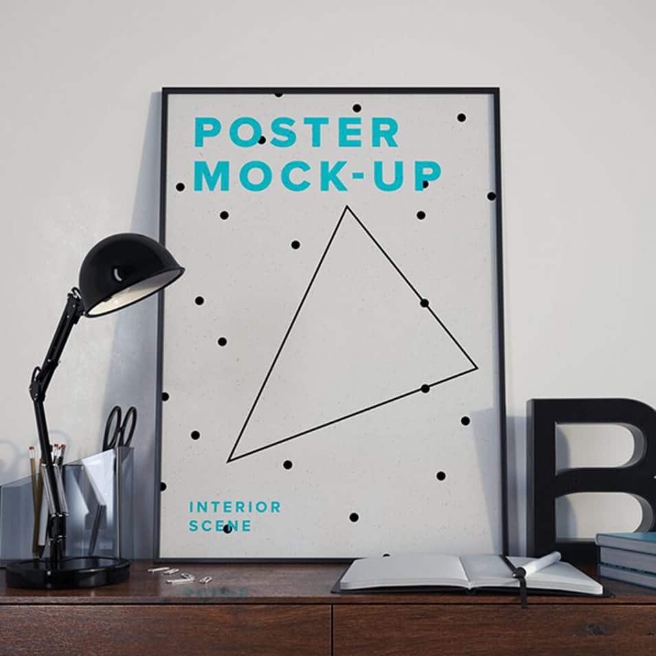 The Ultimate Collection of 2000+ Free Mockup Templates PSD Designs 419 Poster MockUp PSD
