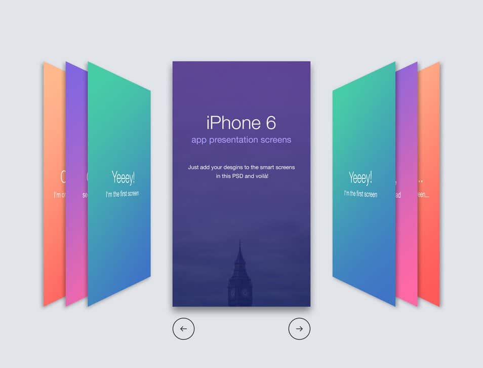 The Ultimate Collection of 2000+ Free Mockup Templates PSD Designs 113 Presentation mobile screens