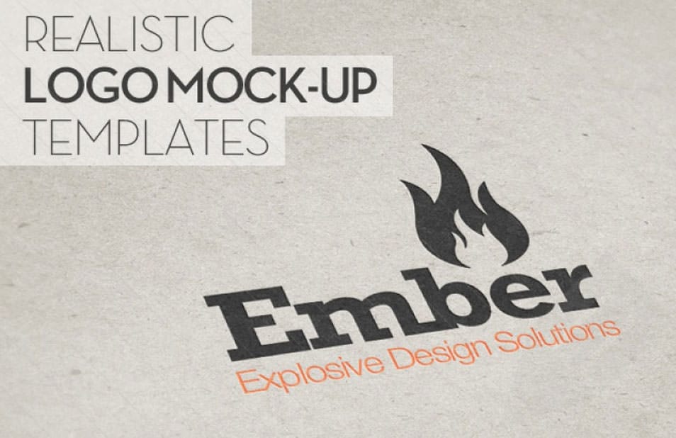 The Ultimate Collection of 2000+ Free Mockup Templates PSD Designs 231 Realistic Logo MockUps