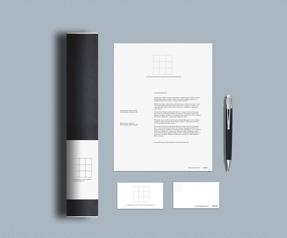 The Ultimate Collection of 2000+ Free Mockup Templates PSD Designs 298 Simple Branding Mockup