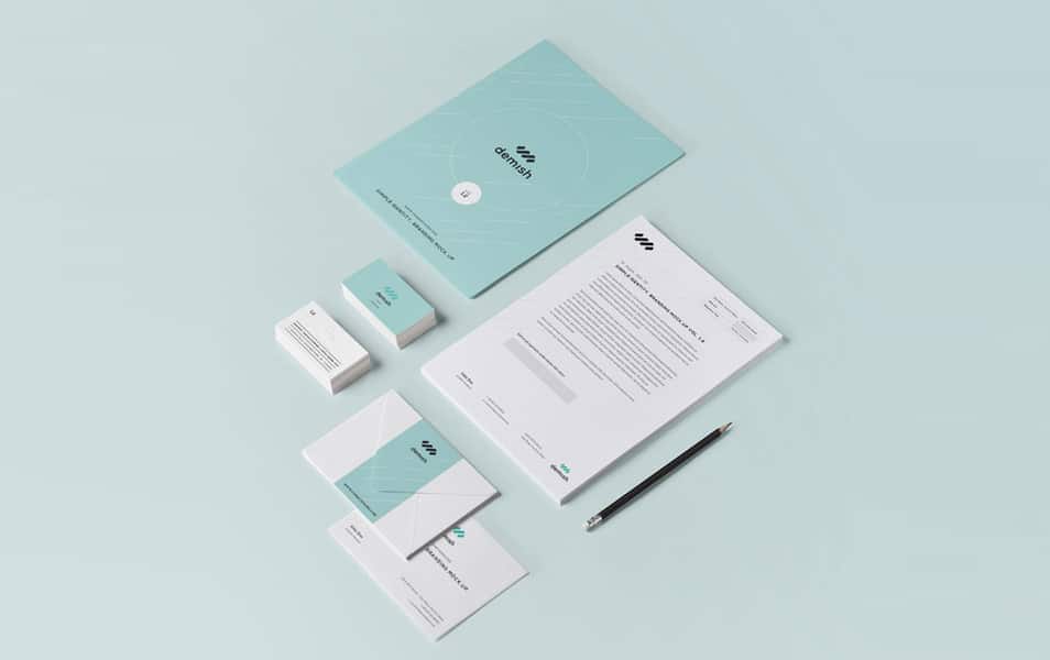 Stationery Branding Mock Up