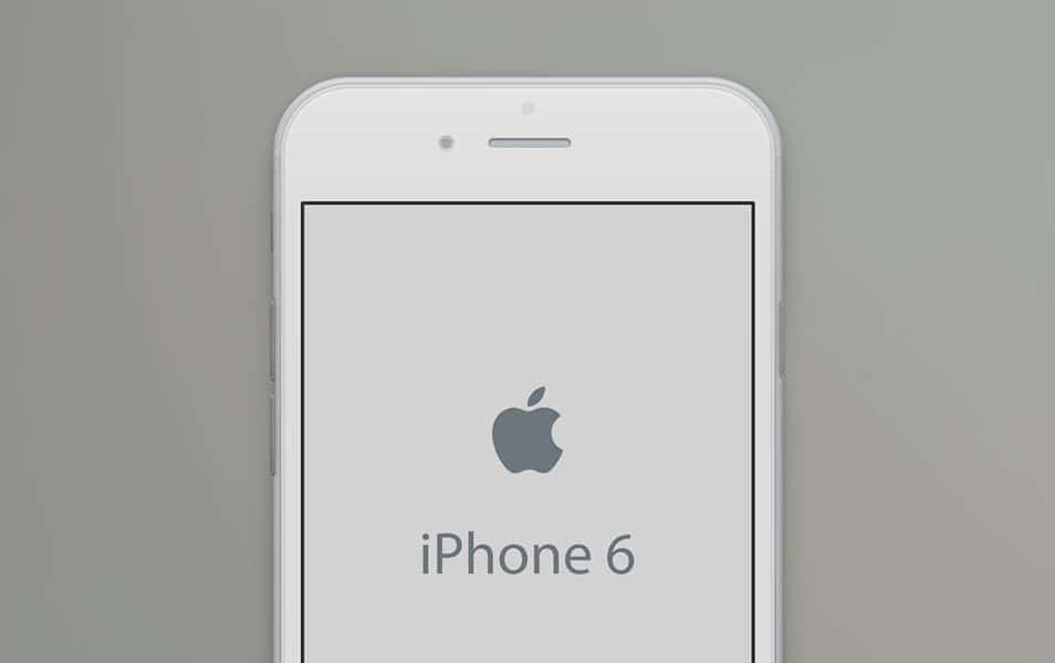 iPhone 6 Mockup PSD