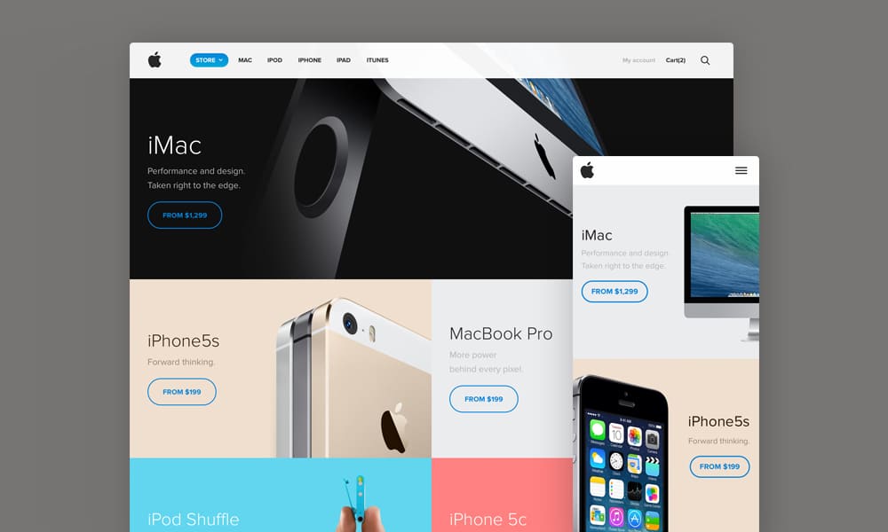 Redesign Concept of Famous Brands 71 Apple Store Redesign