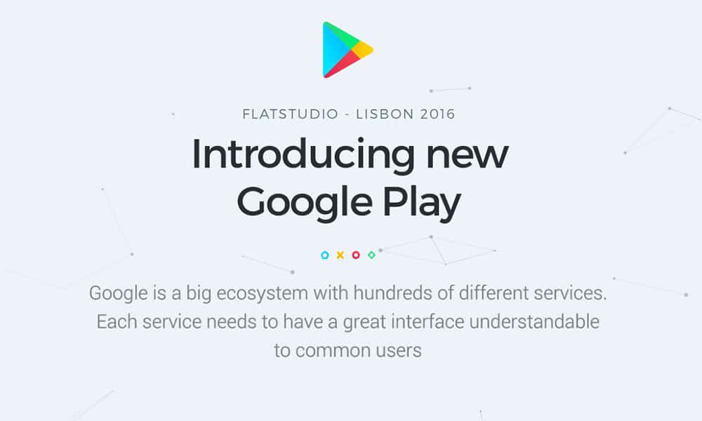 Redesign Concept of Famous Brands 55 Google Play Redesign